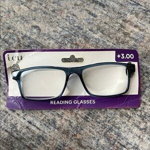 ICU reading glasses +3.00